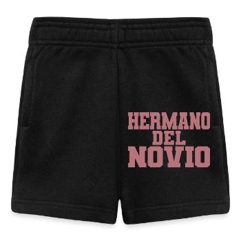 Cadeau de mariage frère du marié Hermano del Novio Groom - Short Bébé - noir - Devant