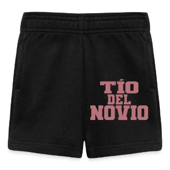 Tio del Novio Bräutigams Onkel Männer Hochzeitsgeschenk - Baby Shorts - Schwarz - Vorne