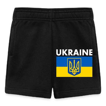 Ukraine - Short Bébé - noir - Devant