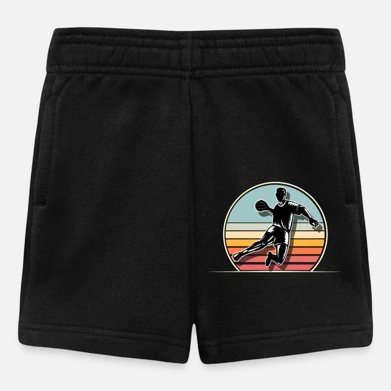 Handball Handballeur - Short Bébé - noir