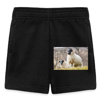 Mouton (en allemand Schaf) Ovis en Irlande - Short Bébé - noir - Devant