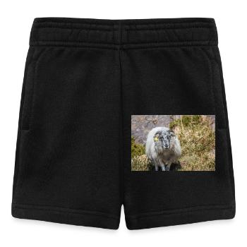 Mouton (en allemand Schaf) Ovis en Irlande - Short Bébé - noir - Devant