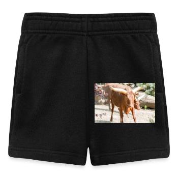 Ankole-Watusi or Ankole Longhorn Watussirind - Baby Shorts - black - Front