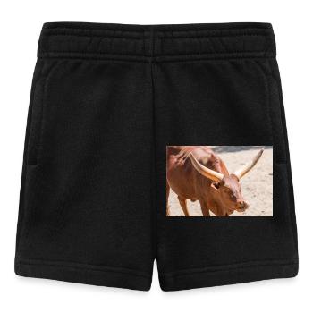 Ankole-Watusi or Ankole Longhorn Watussirind - Baby Shorts - black - Front