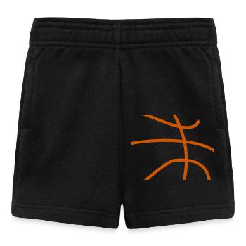 Basketball Basketballer - Baby Shorts - Schwarz - Vorne