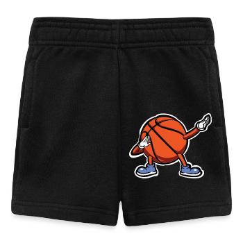 Basketball Basketballer - Baby Shorts - Schwarz - Vorne