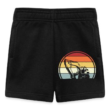 Excavatrice - Short Bébé - noir - Devant