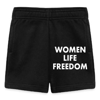 Women life freedom - Baby Shorts - black - Front