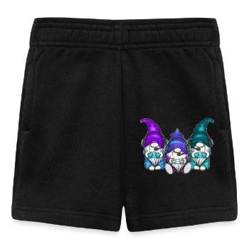 Gnomes de jeu - Short Bébé - noir - Devant
