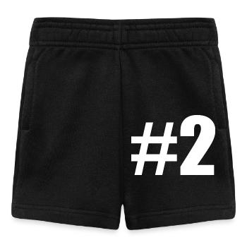 #2 - Baby Shorts - Schwarz - Vorne