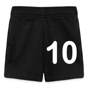 10 - Baby Shorts - Schwarz - Vorne