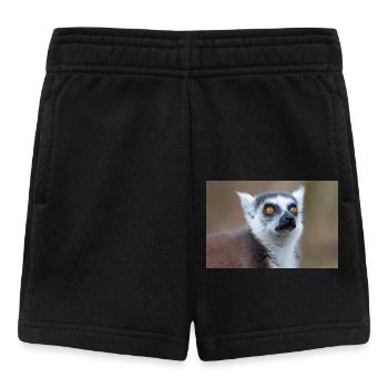 Lémurien à queue annelée (en allemand Katta) Lémurien catta - Short Bébé - noir - Devant