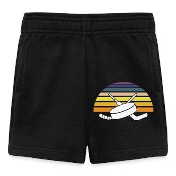 Eishockey Ice Hockey - Baby Shorts - Schwarz - Vorne