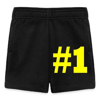 #1 - Baby Shorts - black - Front