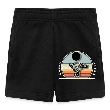 Basketball Basketballer - Baby Shorts - Schwarz - Vorne
