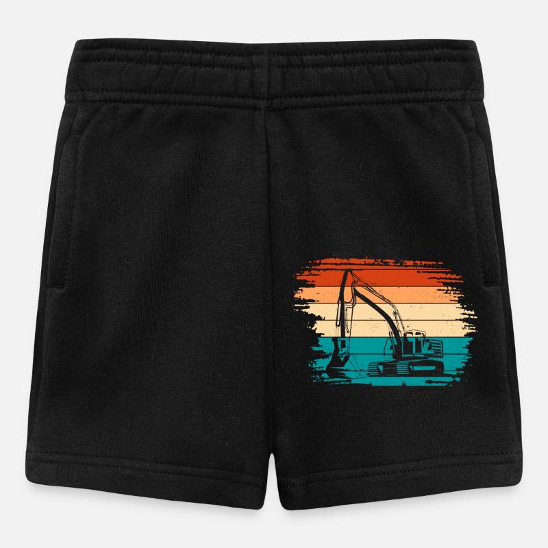 Bagger - Baby Shorts - Schwarz