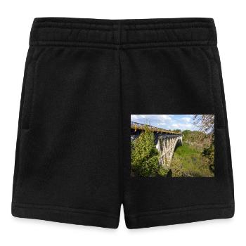 Victoriafälle-Brücke in der Nähe der Victoriafälle - Baby Shorts - Schwarz - Vorne
