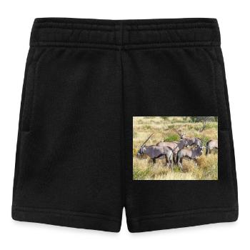 Oryxs gemsbok antelope (Oryx gazella) - Baby Shorts - black - Front