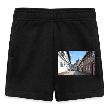 old town of (Altstadt) Goslar Lower Saxony - Baby Shorts - black - Front