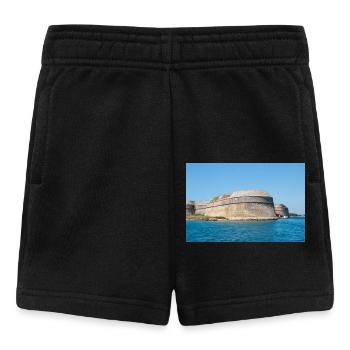 St. Nicholas' Fortress Šibenik-Knin Croatia - Baby Shorts - black - Front