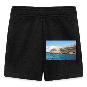 St. Nicholas' Fortress Šibenik-Knin Croatia - Baby Shorts - black - Front