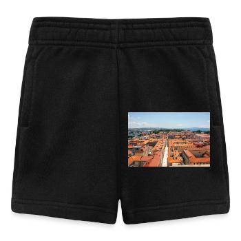 Stadtbild Altstadt von Zadar im Bundesstaat Zadar - Baby Shorts - Schwarz - Vorne