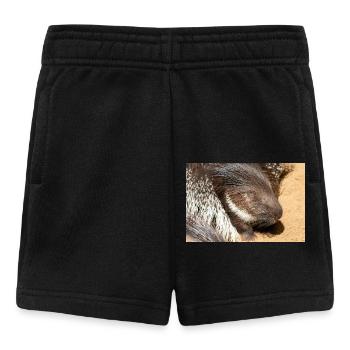 Porcupine als Porky Stachelschwein Hystricidae - Baby Shorts - Schwarz - Vorne