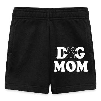 Dog mom - Short Bébé - noir - Devant