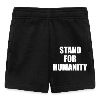 Stand for humanity - Baby Shorts - black - Front
