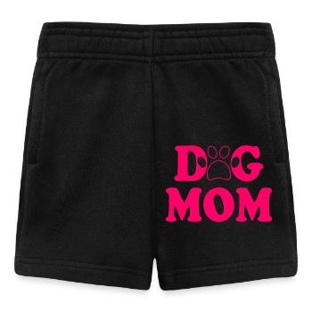Dog mom - Short Bébé - noir - Devant