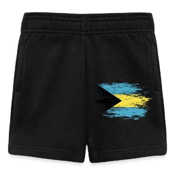 Drapeau des Bahamas utilisé - Short Bébé - noir - Devant