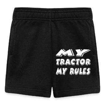 Traktor - Baby Shorts - Schwarz - Vorne
