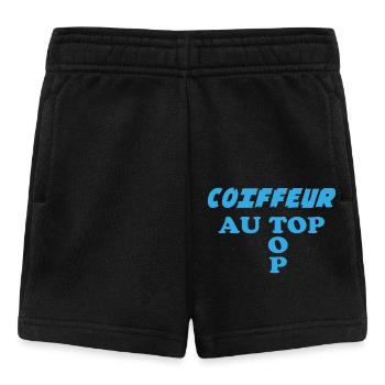 COIFFEUR au top - Short Bébé - noir - Devant