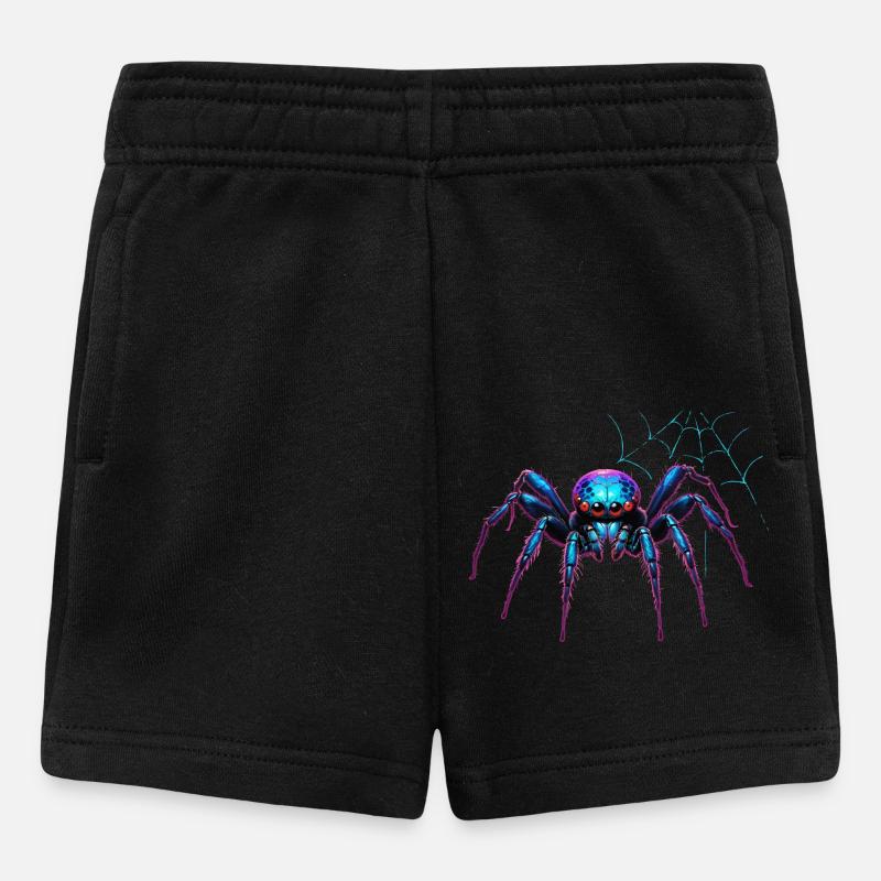 Spider - Baby Shorts - Schwarz