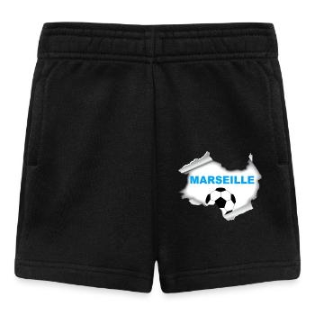 Marseille - Short Bébé - noir - Devant