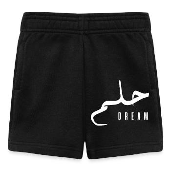 Hilm en arabe - dream - Short Bébé - noir - Devant