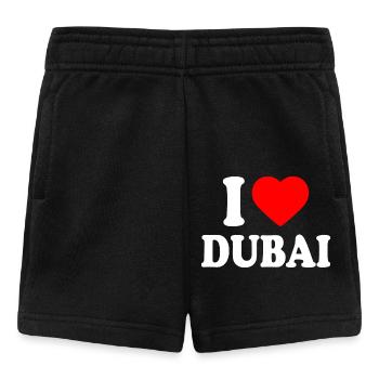 I love Dubai - Short Bébé - noir - Devant