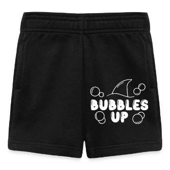 Bubbles Up Shark Lover walls Love Beach Bubble Up - Baby Shorts - black - Front