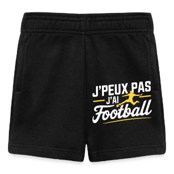 I can't I have Football - Baby Shorts - black - Front