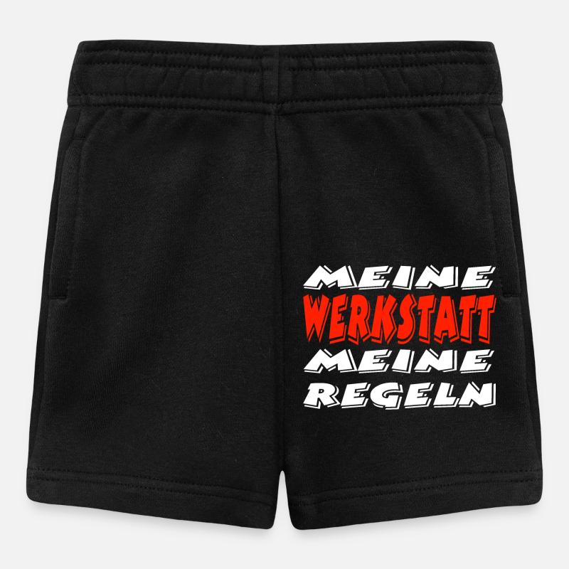 Auto - Baby Shorts - Schwarz