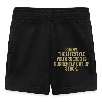 Entschuldigung, der von Ihnen bestellte Lebensstil ist derzeit nicht verfügbar - Baby Shorts - Schwarz - Vorne