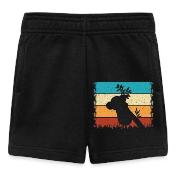Koala - Baby Shorts - Schwarz - Vorne