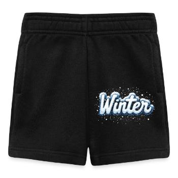 WINTER - Baby Shorts - Schwarz - Vorne