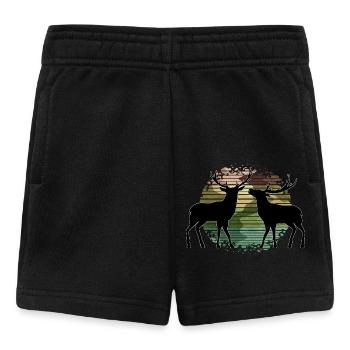 Deer - Baby Shorts - black - Front