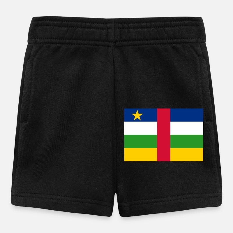 République centrafricaine - Short Bébé - noir