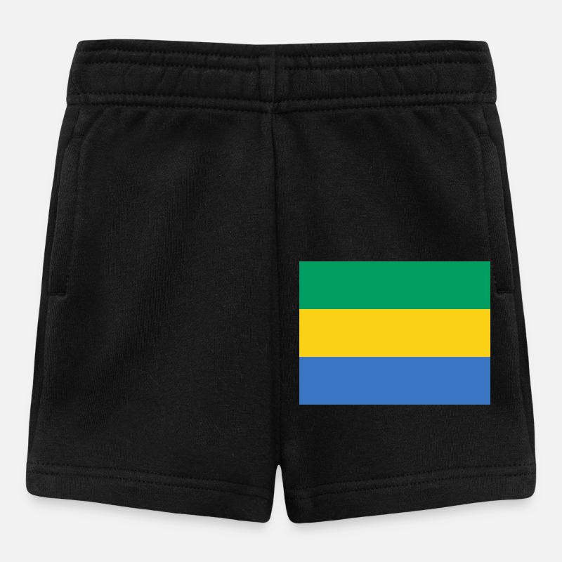 Gabon - Short Bébé - noir