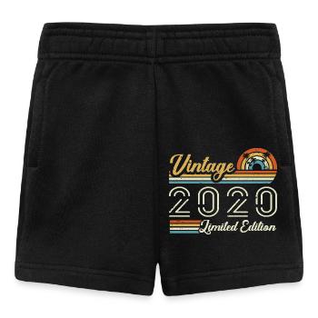 5 Year Anniversary | Vintage 2020 Gift 2020 - Baby Shorts - black - Front