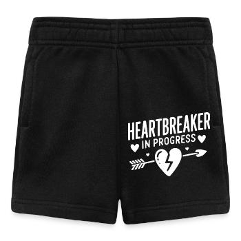 Heartbreaker in Progress - Baby Shorts - black - Front