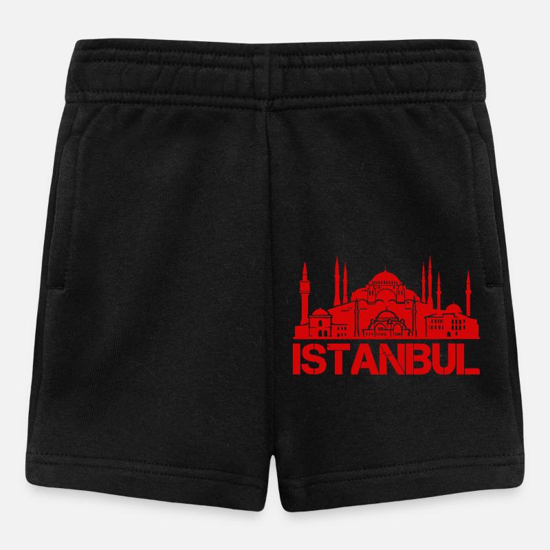Ville d’Istanbul - Short Bébé - noir