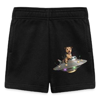 Space Terrier: Journey into the Unknown - Baby Shorts - black - Front